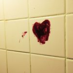 Nail polish hearts.