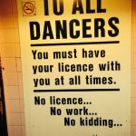 Always have your license handy!